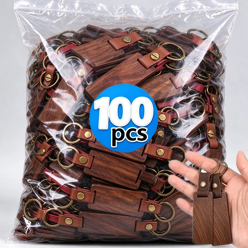 Wood Ring Blank - 5-100pcs New Funny DIY Handmade Wood