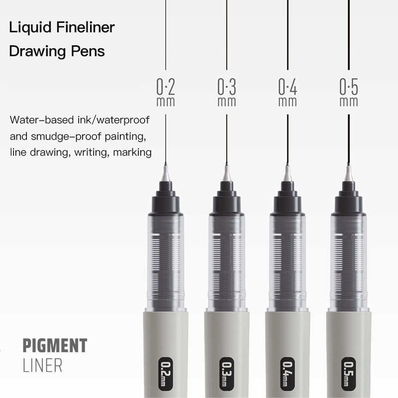 LANGUO 0.2/0.3/0.4/0.5 mm Micr - Copic Marker Sketch review and price