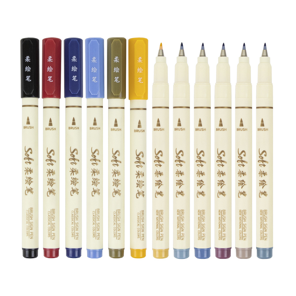 6pcs New Retro Color Lettering - Copic Marker Sketch review and price