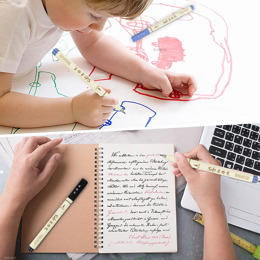 6pcs New Retro Color Lettering - Copic Marker Sketch review and price