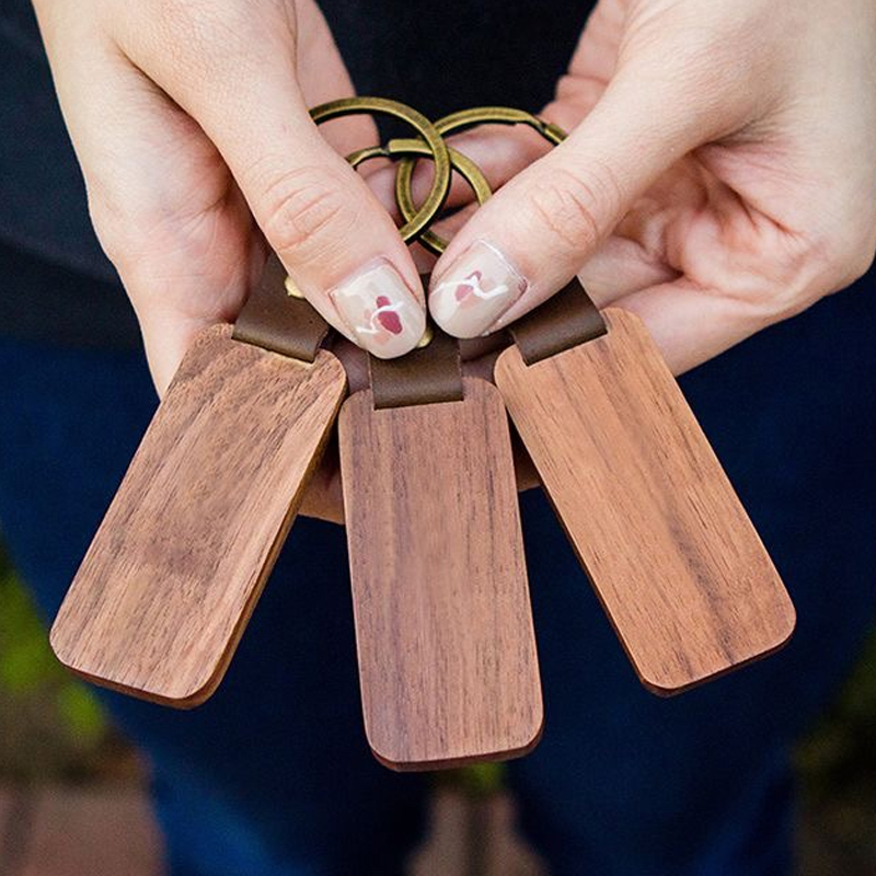 5-100pcs Blank PU Leather Wood - Wood Ring Blank review and price
