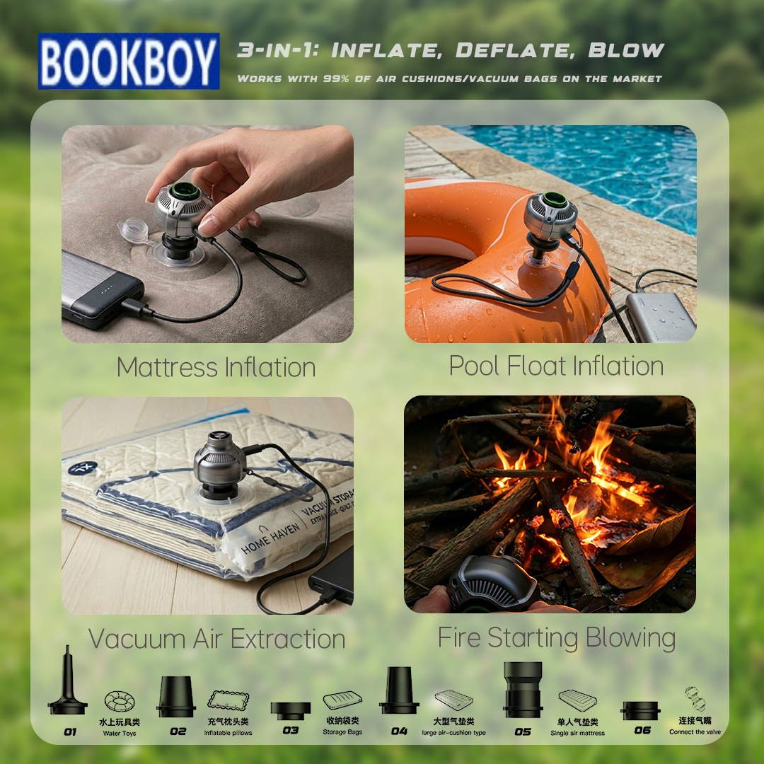 Mini Outdoor Camping Inflator  - Vacuum Chamber Small review and price
