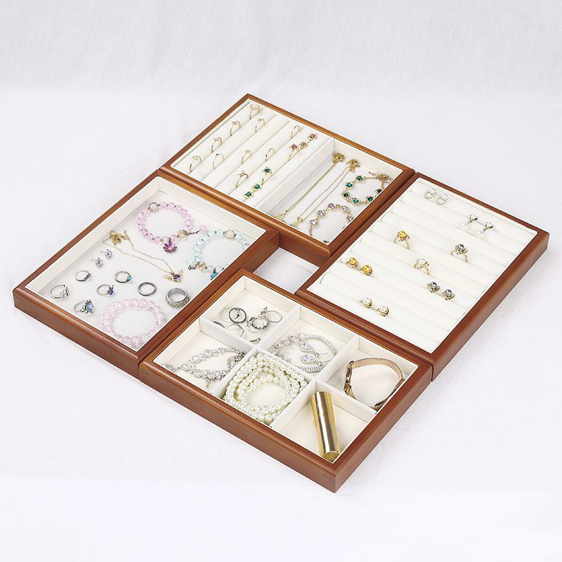 Vintage Jewelry Display Tray M - Wood Ring Blank review and price