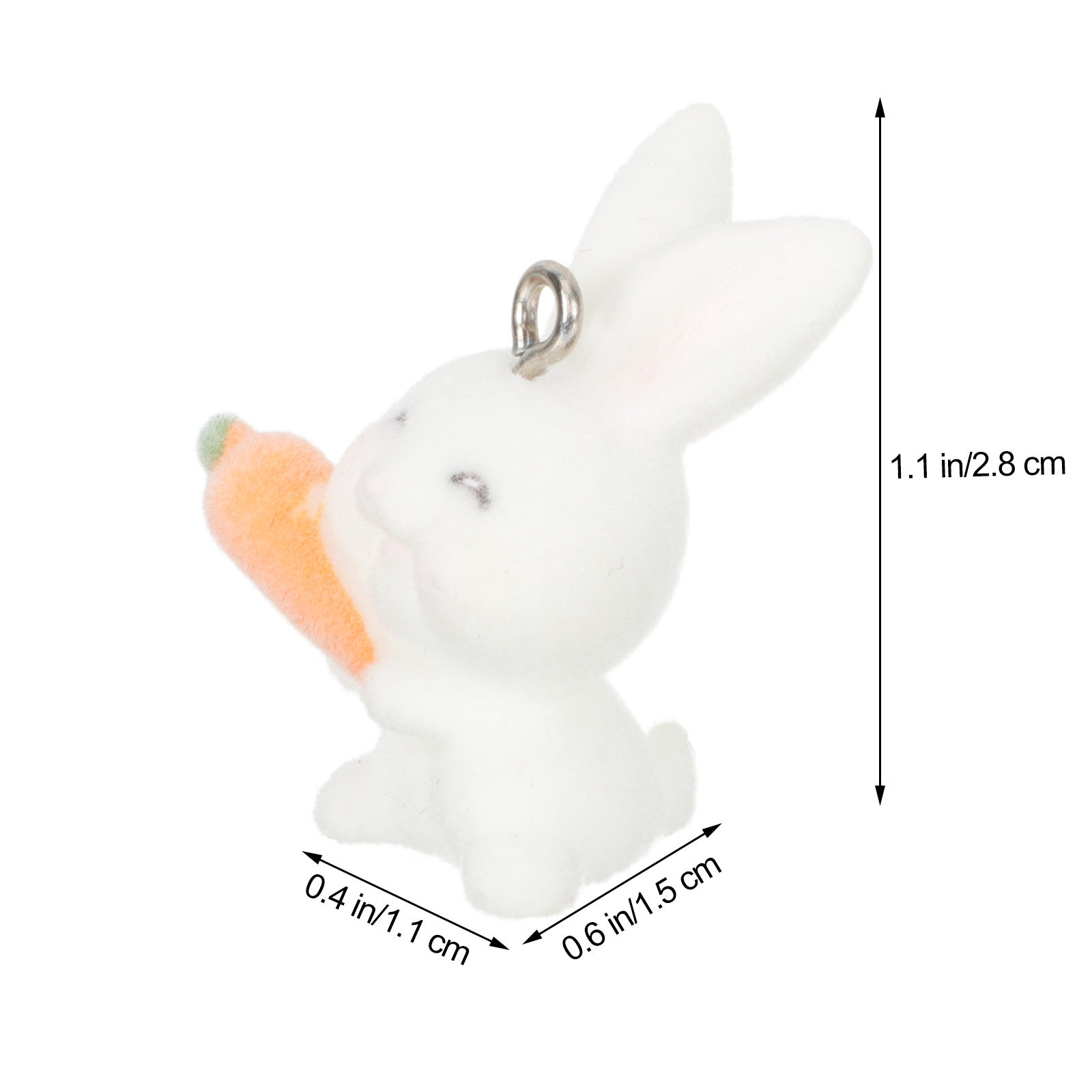 10Pcs Resin Rabbit Charm Penda - Crafting Resin review and price