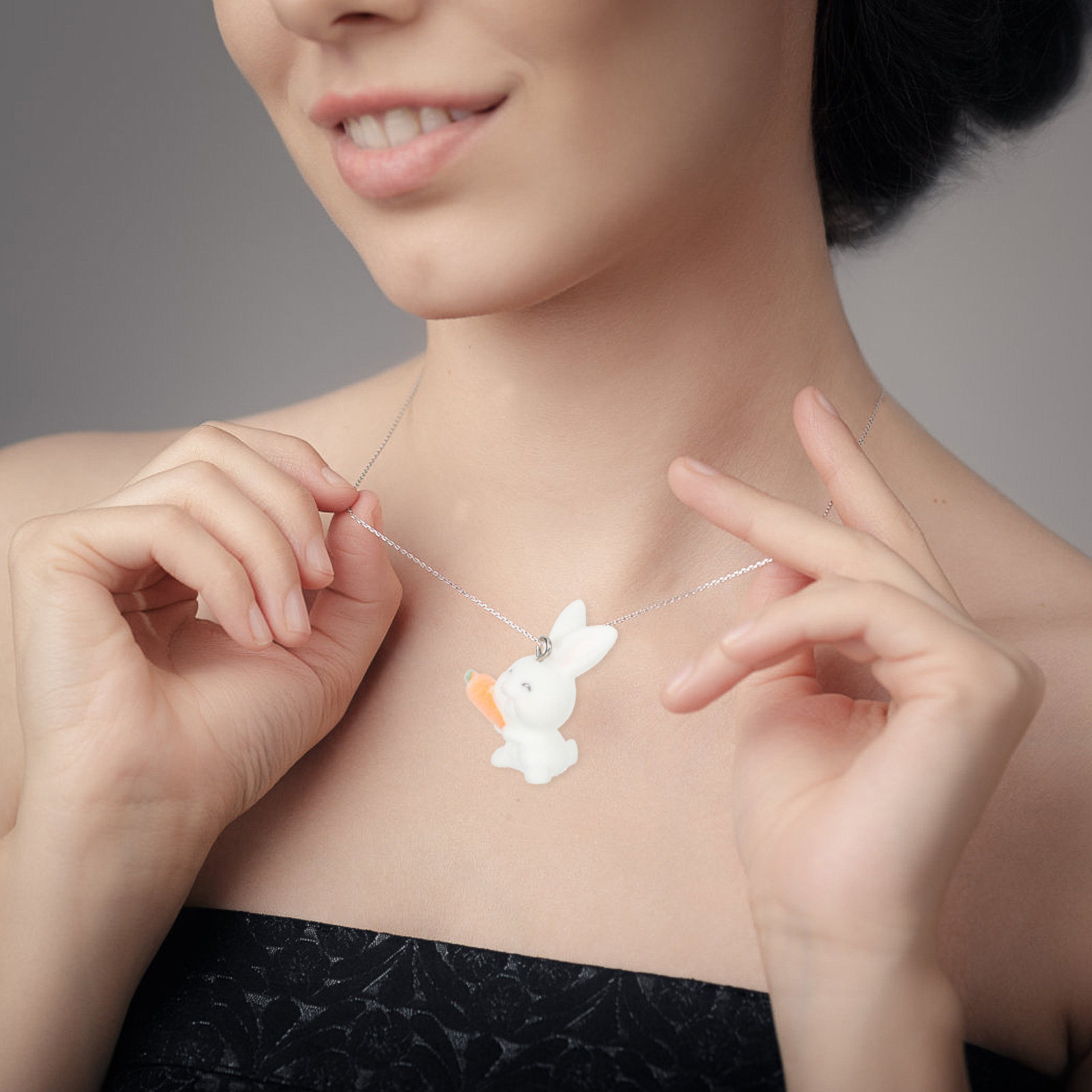 10Pcs Resin Rabbit Charm Penda - Crafting Resin review and price