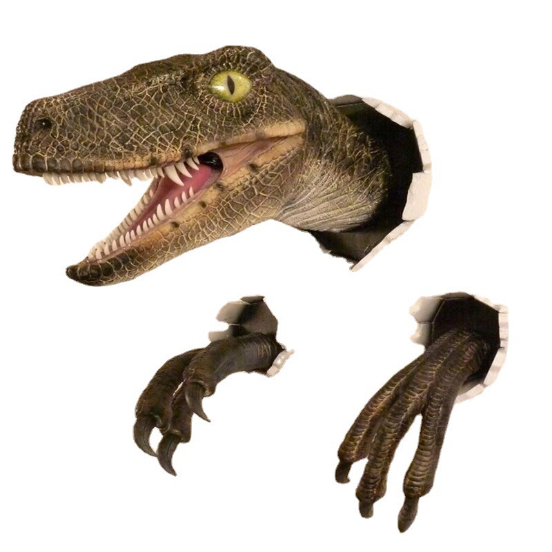Dinosaur Ornaments Broken Wall - Resin Craft Ideas review and price