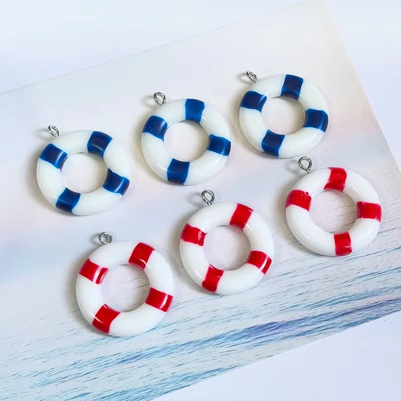 10Pcs Miniature Life Buoy Swim - Resin Crafts Diy review and price