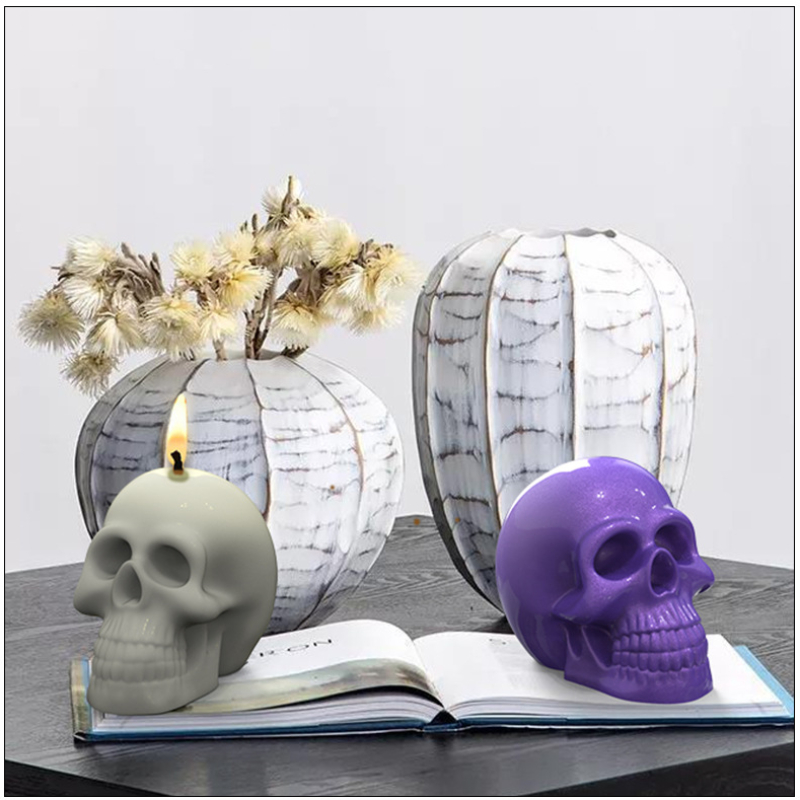 3D Skull Silicone Candle Molds - Resin Craft Ideas review and price